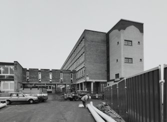 View of N block from NNE