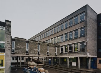 View of N block from NE