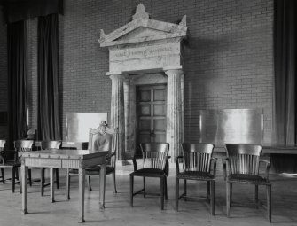 Interior Detail of assembly hall doorway (repositioned)