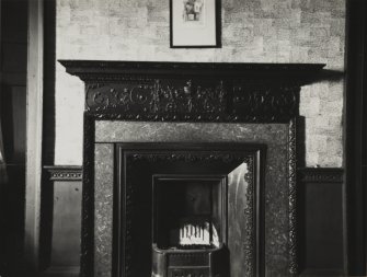 Gayfield House, interior
View of fireplace in drawing room