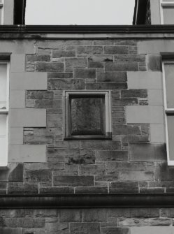 Detail of plaque
