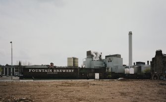 View from NE of S side of brewery (to the S of Fountainbridge)