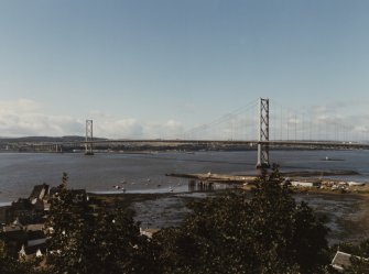 Edinburgh, Forth Road Bridge.
View from North approach viaduct.