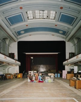 Interior. Theatre.  View from SW