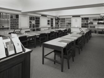 First floor, North reading room, view from South East