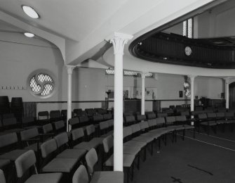 Interior view of main church from WNW