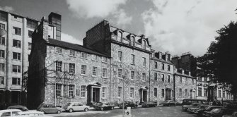 General view of the front facades of No. 11 - 14 seen from the South West.