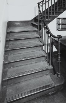 Interior view of the main staircase.