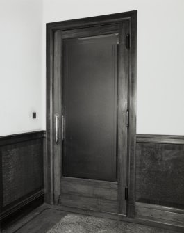 Ground floor 1930's office suite, door and panelling