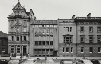 View of elevation from South.