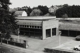 Croall & Croall Garage.
View from South East.