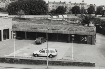 Croall & Croall Garage.
View from South East.
