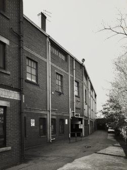 View of north end of McLeod Street facade from south east