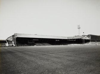 View of west stand from east