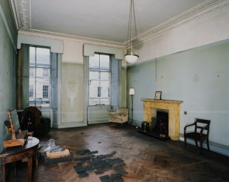 Interior. 1st floor. Drawing room. View from SSW.