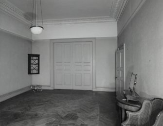 Interior. 1st floor. Drawing room. View from N showing double doors