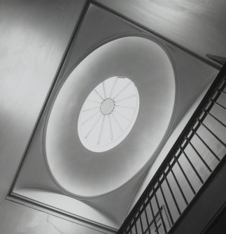 Interior. Stair cupola. Detail.