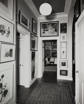 67 Great King Street, interior
View of front hall from West