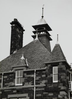 City Hospital, Nurses Home.
Detail of roof and ventilators at South West corner.