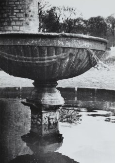Hatton House, garden
Detail of fountain