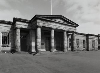 View of portico from south west