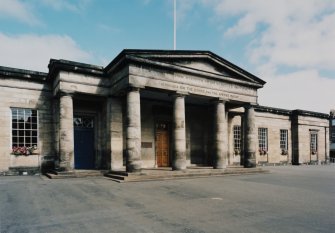 View of portico from south west