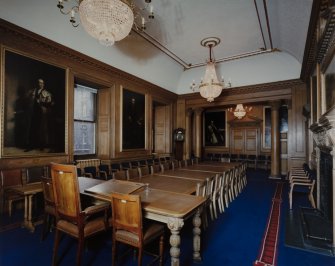 Interior-view of Old Council Chamber on First Floor from east