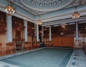 Interior-view of Old Council Chamber on First Floor from North North West