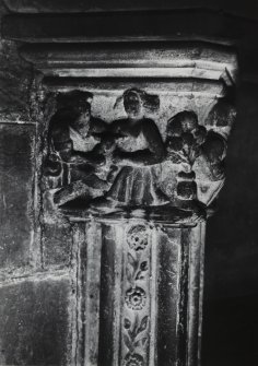 Interior-detail of chimneypiece-capital depicting "family life"
Inv. fig. 160