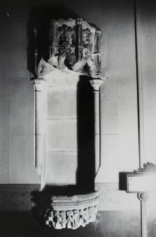 Interior-detail of piscina in old niche in porch
Inv. fig. 157