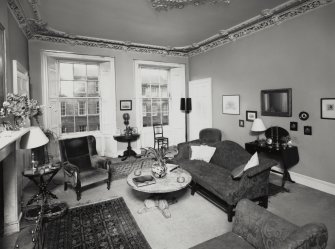 27 Howe Street, interior
View of drawing room (South West) from South East
