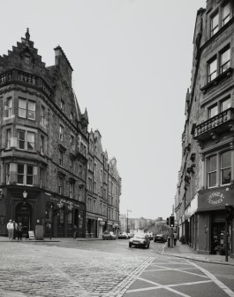 General view of Jeffrey Street from South