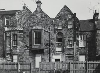 Edinburgh, Portobello, 11 James Street.
Rear view of No 11 James Street, from North-West.