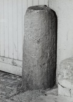 Kerr Street.
Detail of fender (one of pair) at entrance to yard.