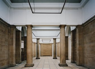 Interior. View of Sculpture Court from West