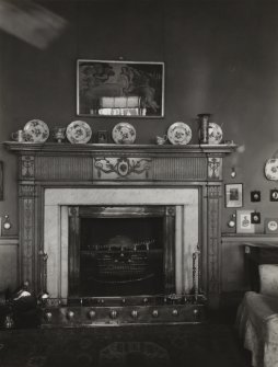 Murrayfield House, interior.
Detail of drawing room fireplace.