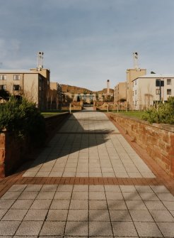 View of Holland House and walkway from S