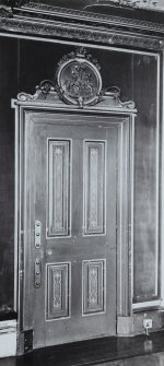 Interior-detail of North door in Room G.14