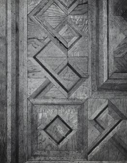 Interior-detail of parquet flooring in Room G.03