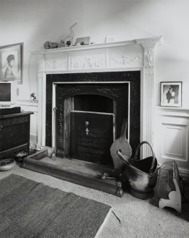 Interior-detail of Drawing Room fireplace