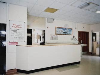 Interior. Detail of 1st floor labour suite reception