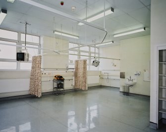 Interior. View of 1st floor high dependency ward from SE