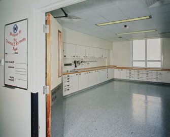 Interior. View of anaesthetic room from E