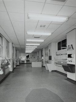 Interior. View of top floor specimen ward from E