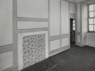 Interior-view of West wall in North West apartment on Fifth Floor