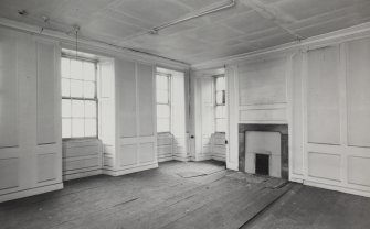 Interior-view of North East apartment on Fifth Floor from South West