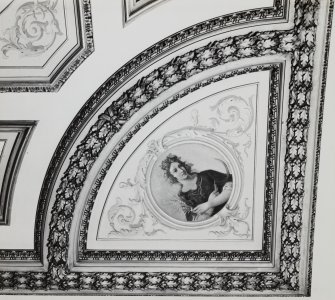 Chapel: ceiling painting detail