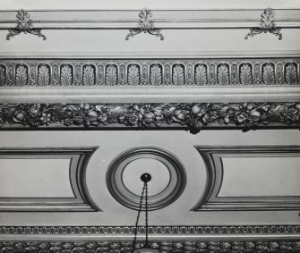 Chapel: ceiling and cornice detail