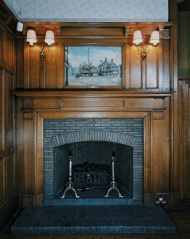Interior. 1st floor. Cruickshank room. Fireplace