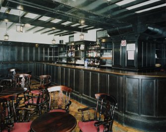Interior. Basement. Tudor Bar